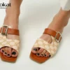 صندل کفه تخت گوچی